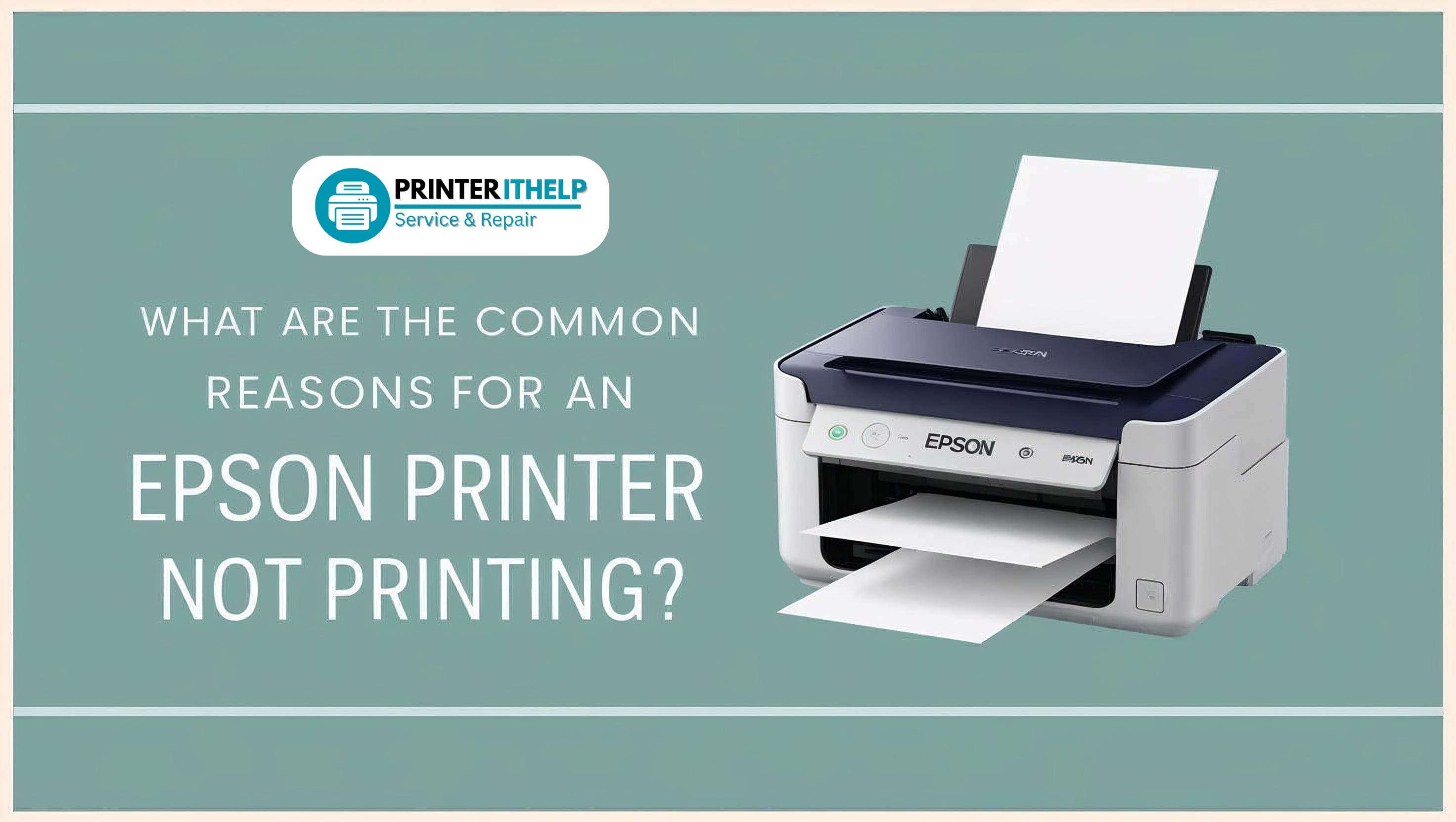 Epson Printer Not Printing